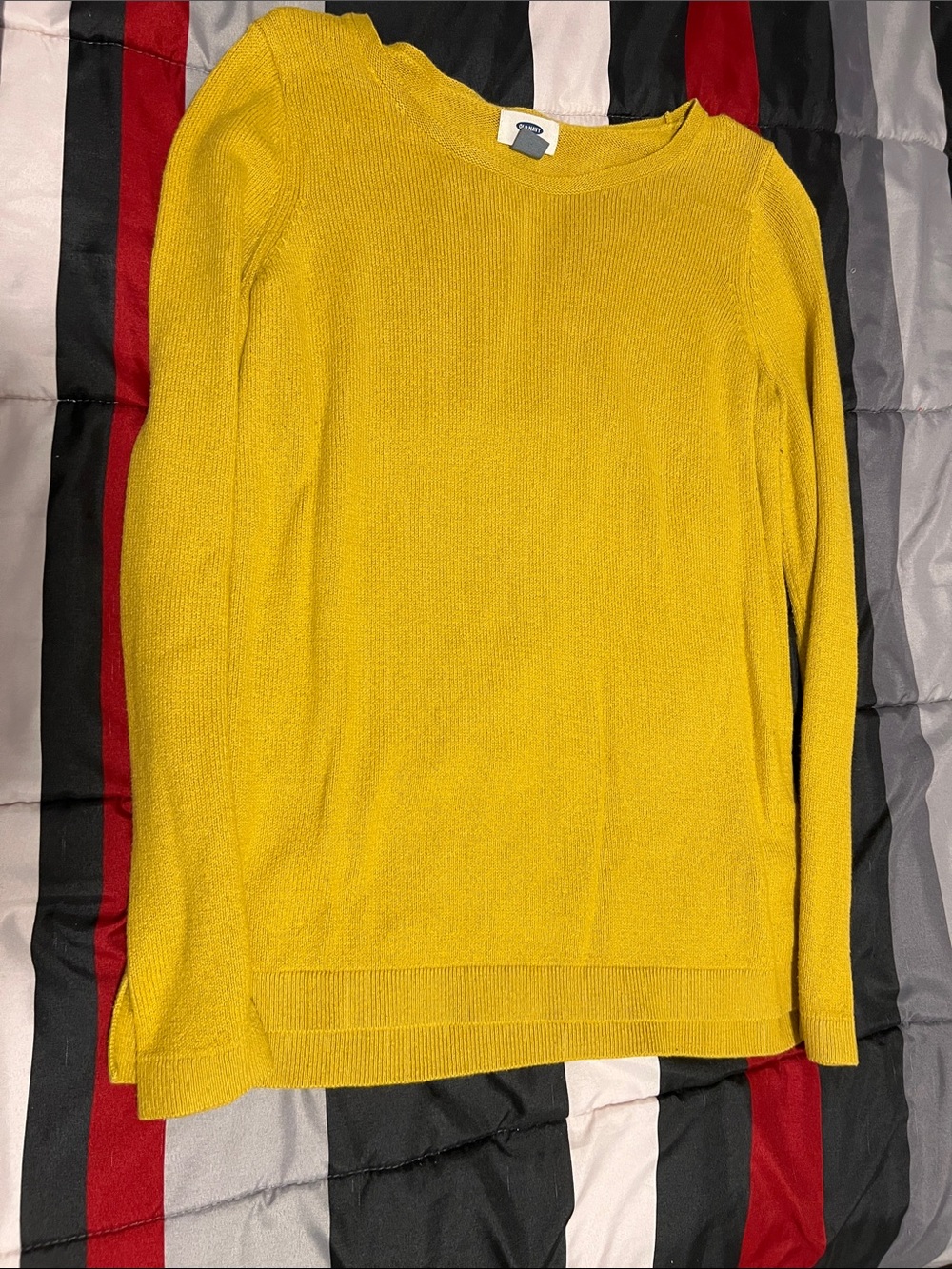 Old Navy Women's Yellow Crewneck Sweater